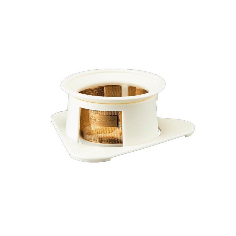 C211 SINGLE CUP GOLD FILTER WHITE